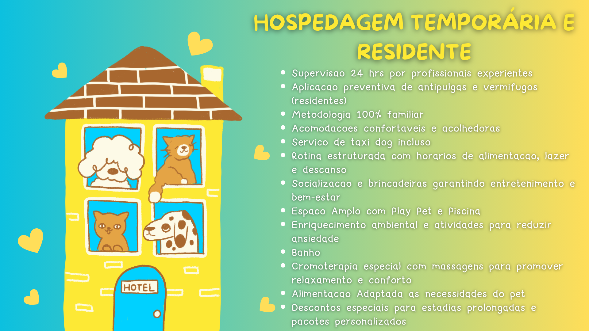 Hospedagem para cães